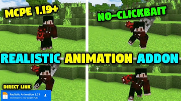 Player Animation Addon For Mcpe 1.19 | Player Animation Mcpe 1.19 | Mod Minecraft Pe 1.19