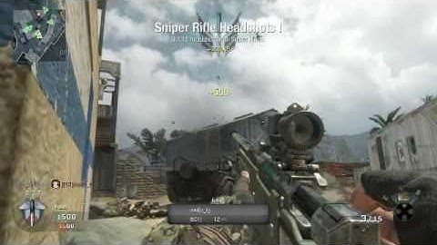 Black Ops : No-Scope on Firing Range