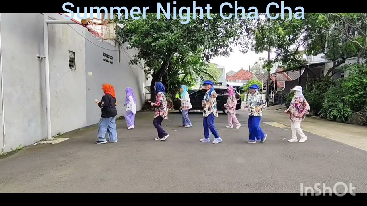Summer Night Cha Cha Line Dance - Chor : Ir Torre (SG) - demo by Camar LD 