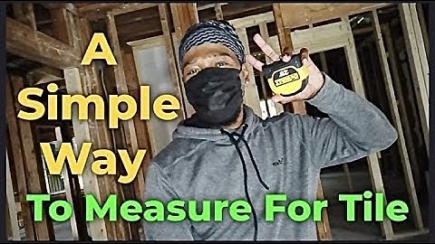 A Simple Way To Measure For Tile 🏡📏 (For Your Bathroom and Kitchen!)