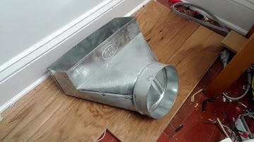 Ductwork transition fittings part 3