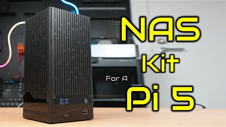 Raspberry Pi 5 NAS Case That Fits 3.5” Drives! Pironman 5 NAS