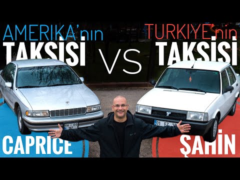 KLASİK | Türkiye'nin Taksisi Tofaş Şahin, Amerika'nın Taksisi Chevrolet Caprice Classic'e Karşı