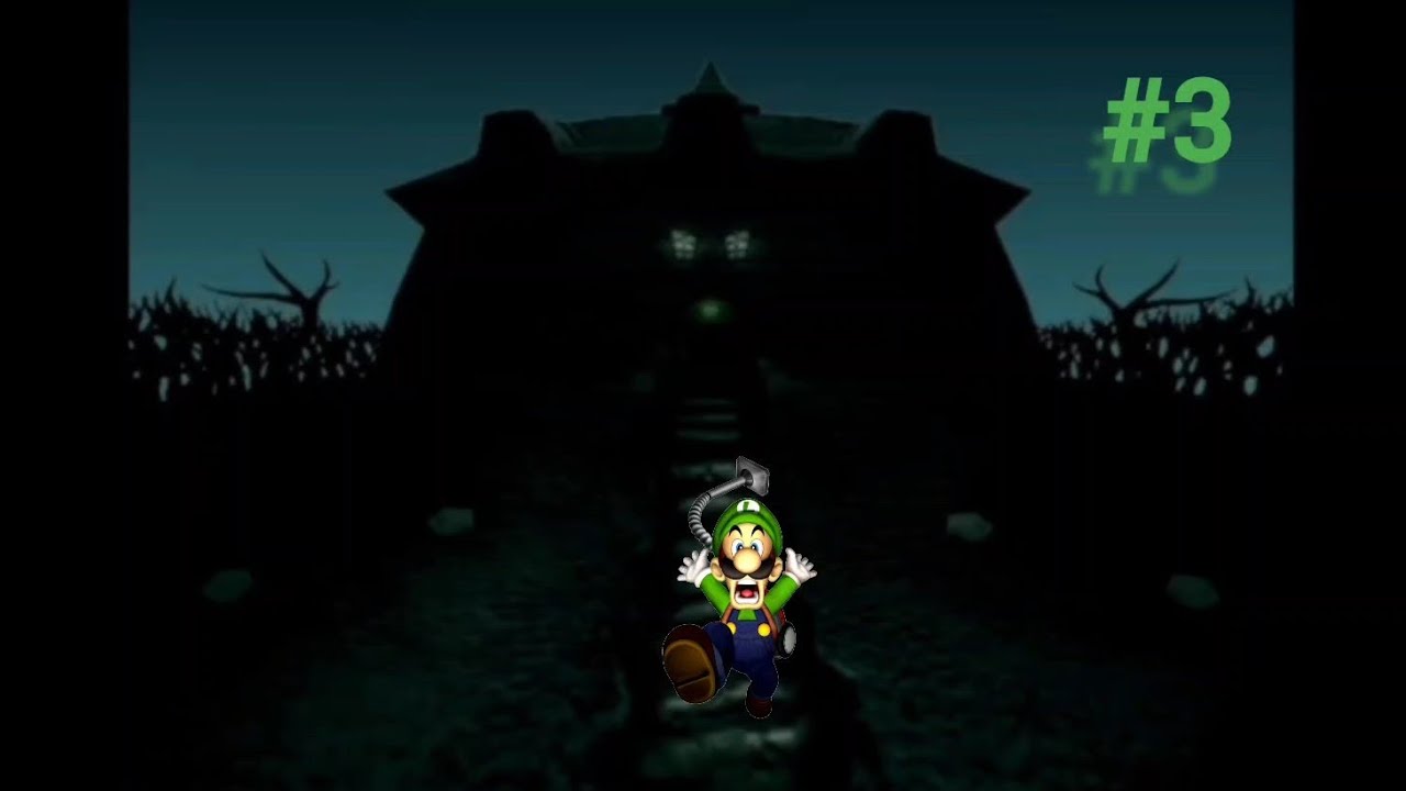 Luigi Mansion sur GameCube la chasse aux boo emulateur je découvre #3