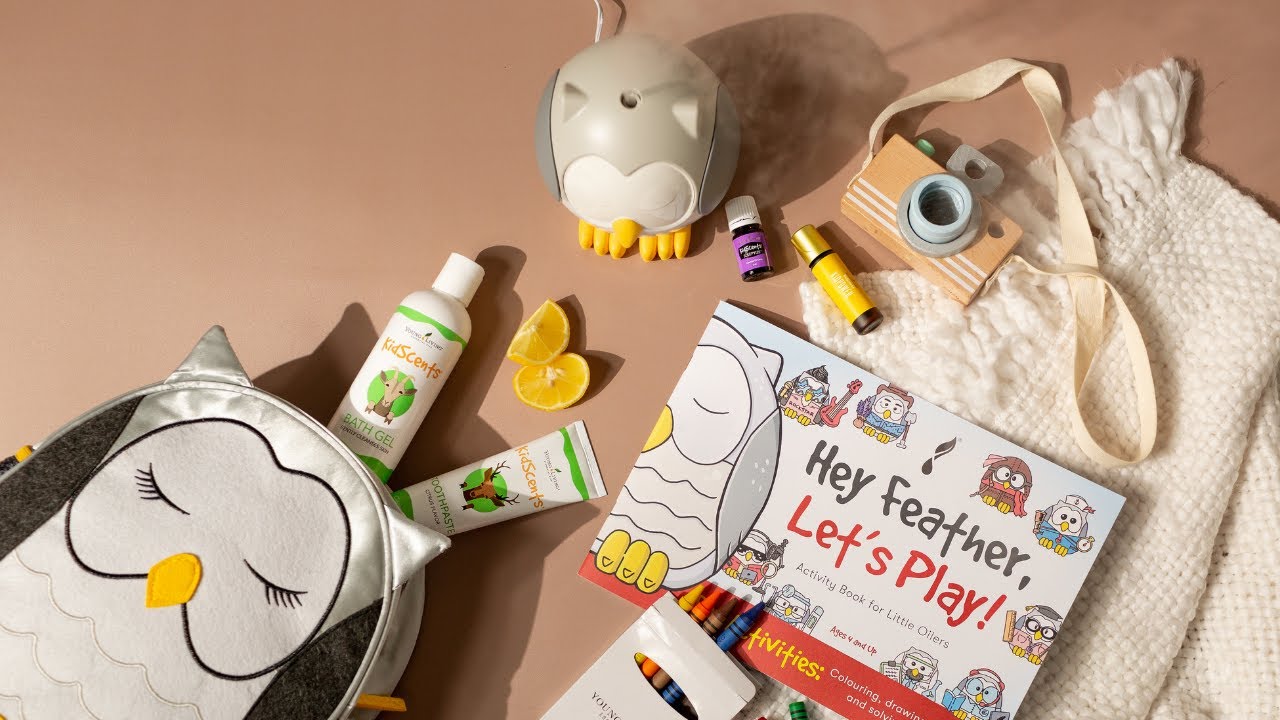 KidPower Collection Unboxing with Naomi Bloom Young Living Australia