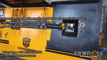 Develope No 4 Automatic Rebar Stirrup Bender Machine