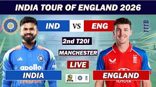 INDIA vs ENGLAND 2nd T20 MATCH LIVE COMMENTARY | IND VS ENG LIVE | IND MATCH LIVE TODAY | IND 13 OV