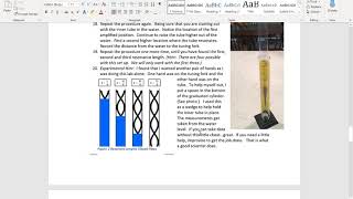 CVTC Online Physics Speed of Sound Lab Overview
