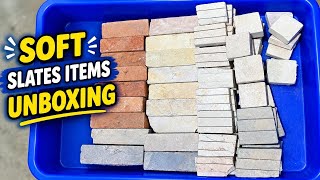 ❤️‍🔥SUPER SATISFYING SOFT SLATE ITEM’S UNBOXING🔥|SATISFYING ASMR VIDEO| #unboxing#asmr#viral#slate  screenshot 2