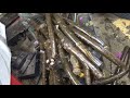 Easy Wire Stripping of scrap greasy copper  2 of 2