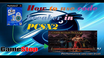 How to use Code Breaker in PCSX2 in windows 7/8/8.1/10/11