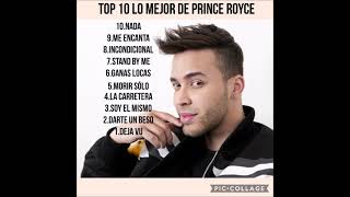 top 10 lo mejor de Prince Royce