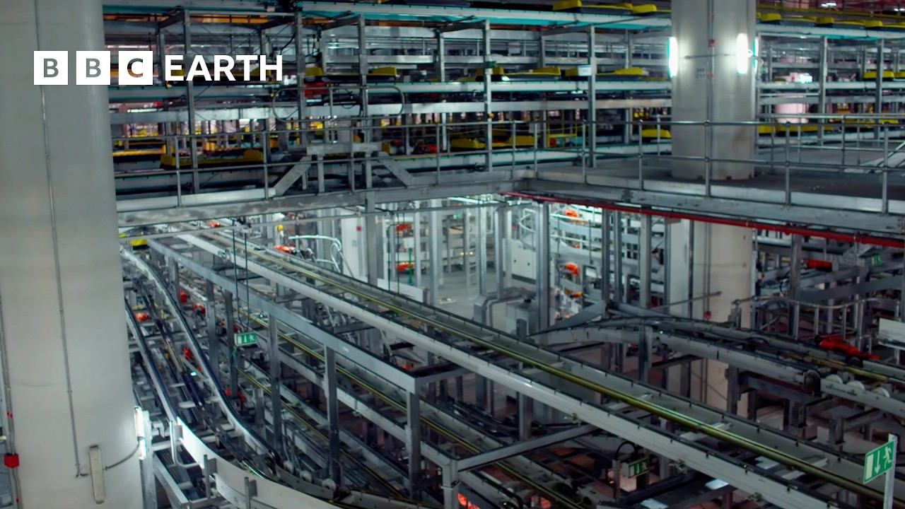 This Is What Happens To Your Suitcase After Check-In | City in the Sky | BBC Earth Science