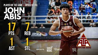 Player of the Game - John Abis vs JRU | NCAA Season 101