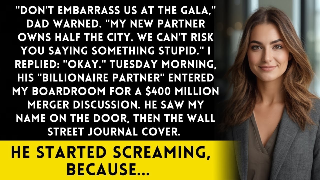 Dad Said 'My Business Partner Is A Billionaire'   Until He Walked Into My Board Meeting