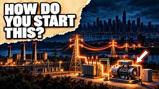 How Do You Restart a Power Grid With No Power