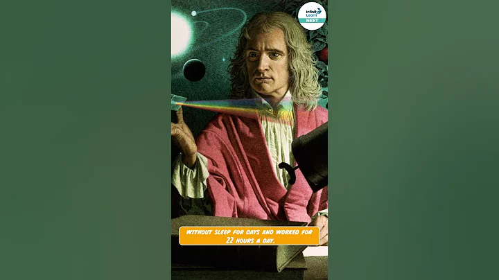 Sir Isaac Newton Sleeping Habits 🤔 | #Shorts #newton #physics #infinitylearnneet