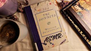 Cozy Night with Shakespeare: Whispered Sonnets, British Accent Ramble, and Book Sounds