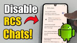 How to Disable RCS Messaging on Android (Turn Off RCS Chat)