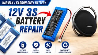 DIY Lithium Polymer Battery Pack: Make and Repair Harman/kardon Onyx