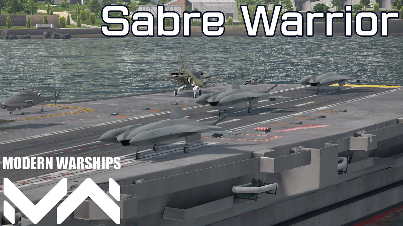 Sabre Warrior - NEW Drone｜Modern Warships｜モダンウォーシップ