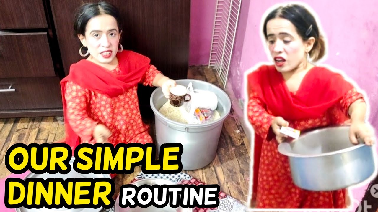 Our Simple dinner routine vlog       [Dinner routine]Dinner]Dinner vlog ] Sajida sikandar vlogs