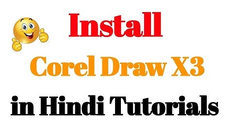 How to install corel draw x3 di windows 7 ultimate