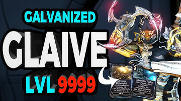 De Galvanized Glaive-build die level 9999 beheerst [Warframe]