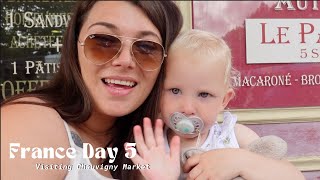 FRANCE ROAD TRIP WITH A 2 AND 3 YEAR OLD 🇫🇷 DAY FIVE | CHAUVIGNY MARKET by Nicole Blanchard - Vlogs ~ Motherhood ~ Lifestyle 22 views 5 months ago 4 minutes, 3 seconds