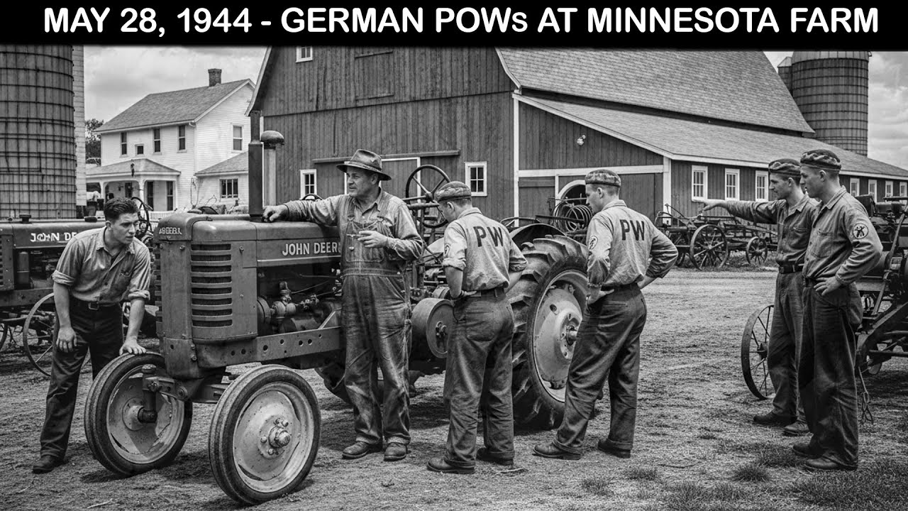German POWs Couldn't Believe American Farmers Had 3 Tractors Each
