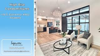 Elevated Living in High Rise Condos