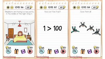 Brain Test Level 166 167 168 169 170 Walkthrough