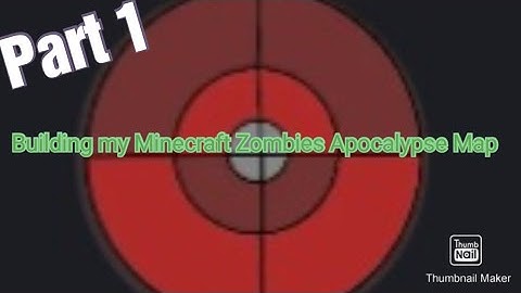 Building my Minecraft Zombies Apocalypse Map Timelapse Part  1