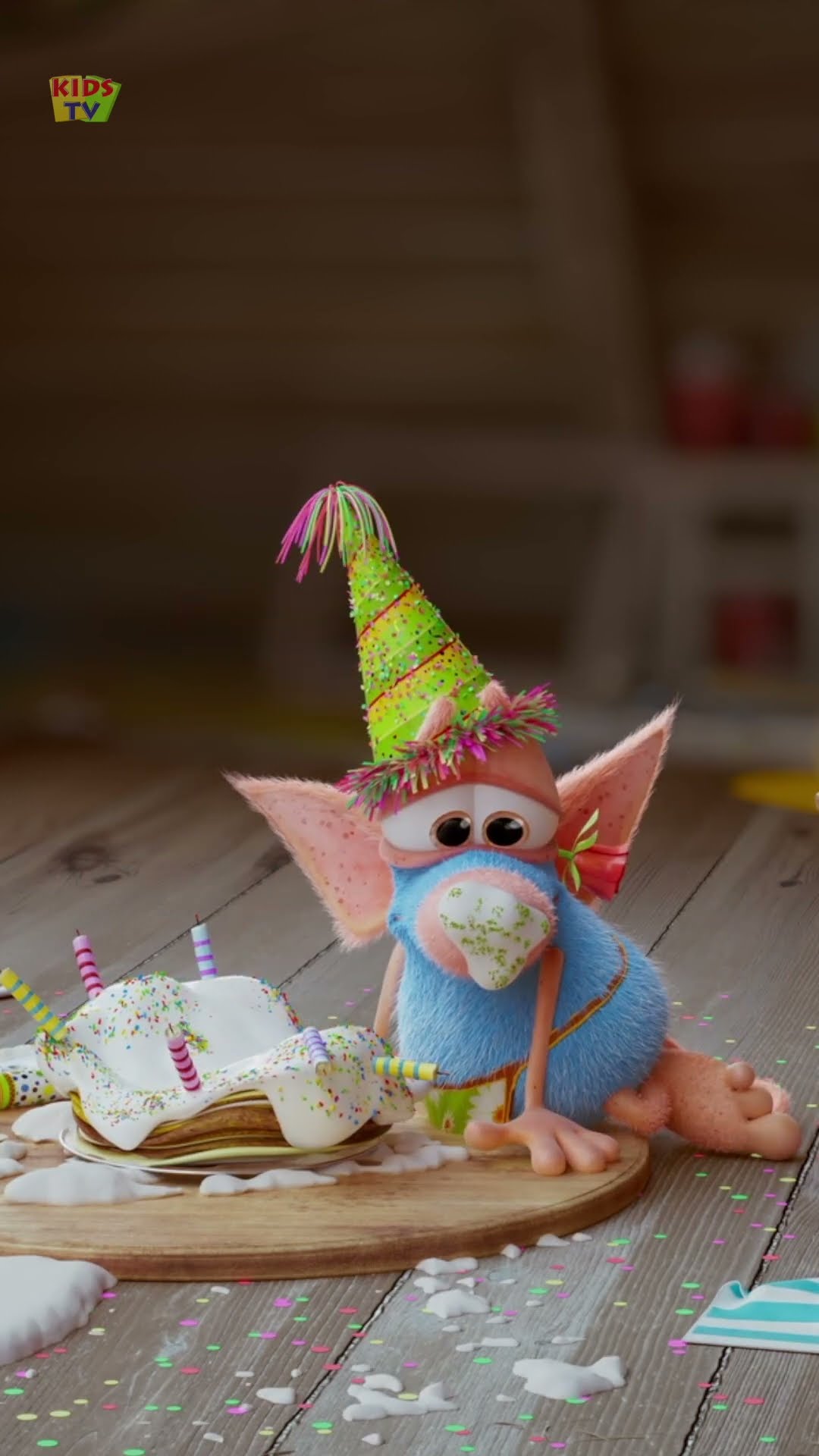 Happy Birthday #viral #funnyshorts #trending #cartoonvideos #shorts #kids #ratticmini #ytshorts