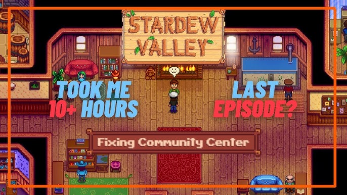 What not to do in a Stardew Valley Community Center Speedrun😭 #starde
