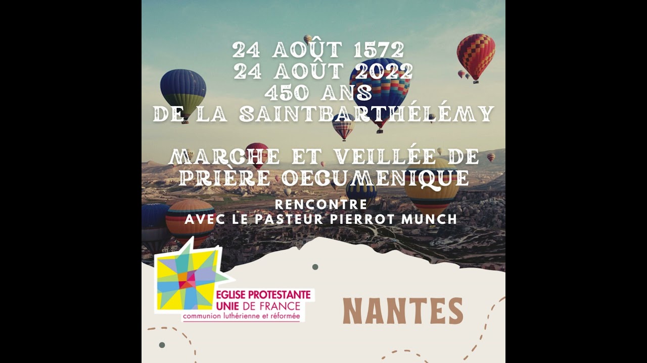 24 août 1572 - 24 août 2022  450 ans de la Saint Barthélémy