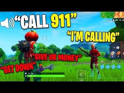 I Pretended I Got ROBBED During Fortnite Games