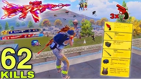 62 KILLS!😍 NEW BEST LOOT GAMEPLAY with S3 OUTFIT🔥SAMSUNG,A7,A8,J4,J5,J6,J7,J2,J3,XS,A3,A4,A5,A6,A7