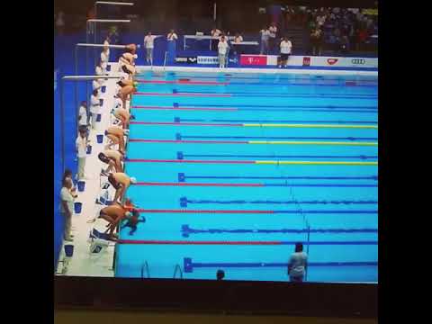 Fernando Álvarez minuto de silencio Mundial Máster Budapest 2017