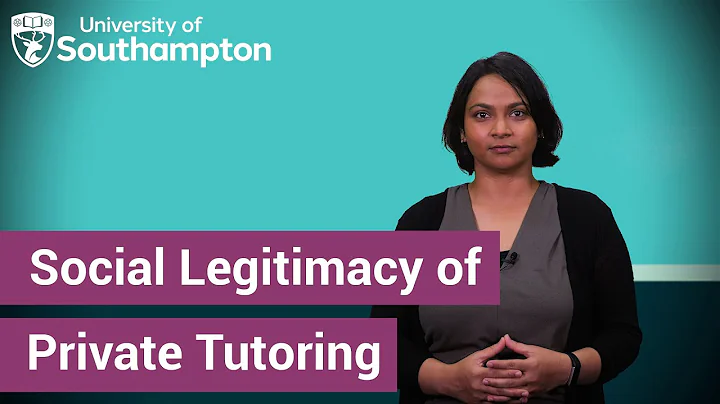 Dr Achala Gupta - Social Legitimacy of Private Tut...