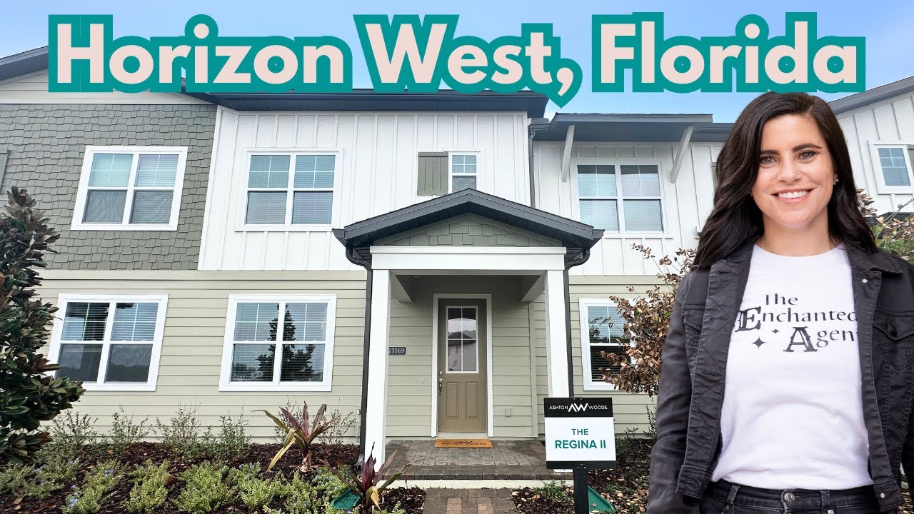 Brand New Townhome Tour in Horizon West, Florida YouTube