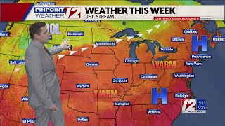 Wpri 12 Weather Forecast 51824 Unsettled This Weekend Warmer Next Week