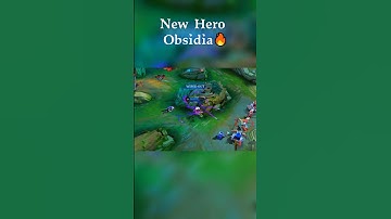 New Hero Obsidia #obsidia #mobilelegends #mlbb #MLBBCreator #MLBBNEXT2025