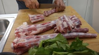 Приготовление вкусного  телячьего хвоста. Рецепт у Жоржа!