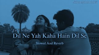 Dil Ne Yah Kaha Hain Dil se ❤️‍🩹🎧 | Slowed And Reverb | Udit Narayan,Alka yagnik | Dhadkan | lofi ||