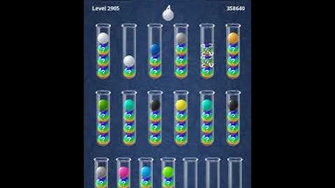 Ball Sort : Puzzle game Level 2901 - 2910 Walkthrough | PuzzleChallenge ✔️