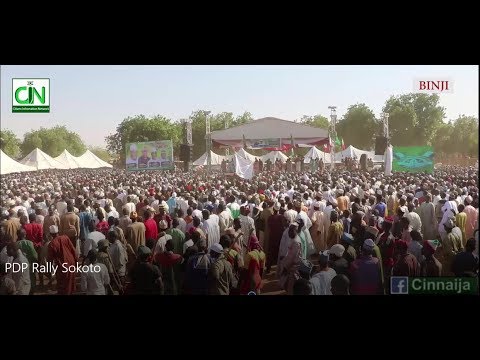 PDP GOVERNORSHIP FLAG OFF MEGA RALLY BINJI SOKOTO