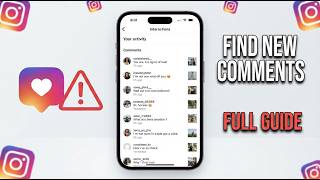 How To Find Recently Added Comments On Instagram