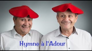 Michel DANEY et Daniel EPI chantent "Hymne à l'Adour" la belle chanson d'Edmond Duplan.