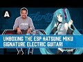 Unboxing the ESP Hatsune Miku Signature Electric Guitar!